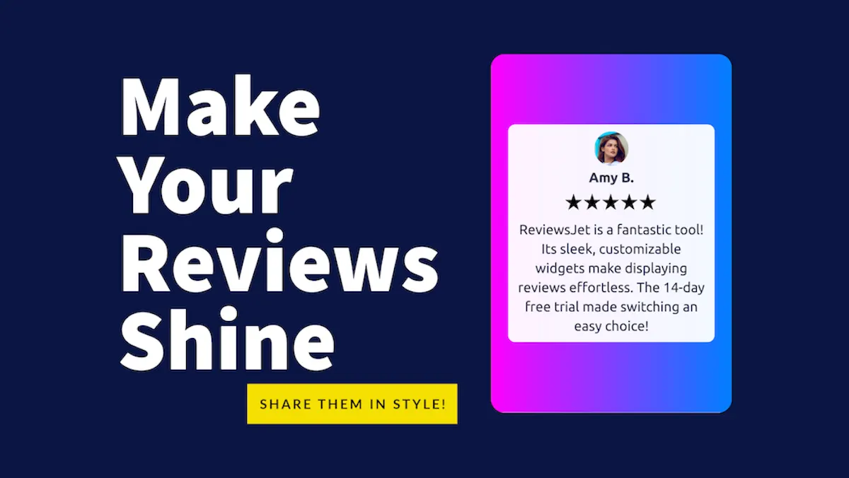 Stylish Ways to Showcase Reviews Online with ReviewsJet
